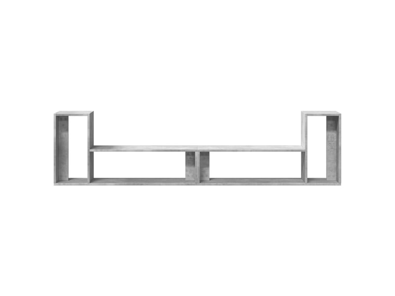  Meuble tv - banc tv - meuble de rangement gris béton  - Conforama E
