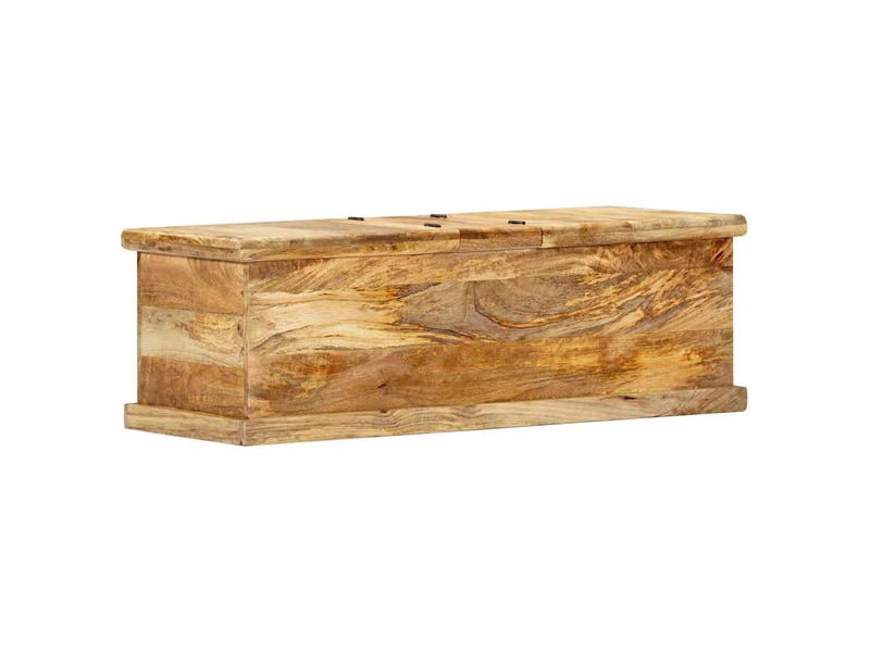  Table basse - table de salon - table à thé 100x50x35 cm bois de manguier massif  - Conforama D