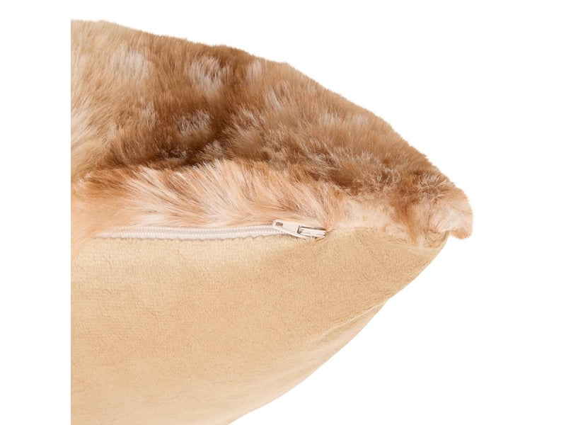  Coussin zephy carré 45x45cm marron ZEPHY - Conforama C