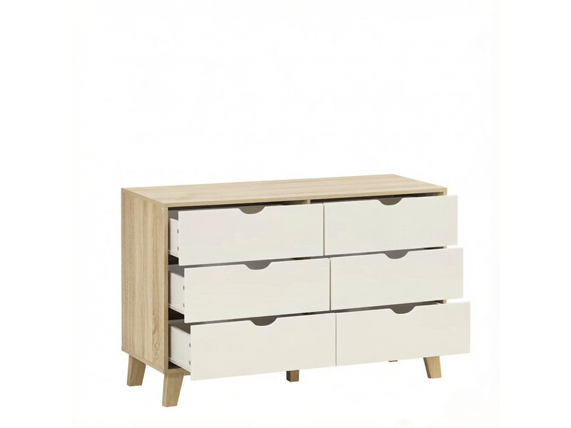  Commode de rangement modèle storage, meuble polyvalent, buffet pratique 1 pièce  - Conforama D