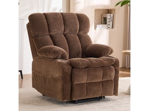 Fauteuil relax électrique  SWEIKO Tissu marron