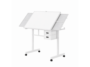 Plateau 89 cm coloris blanc