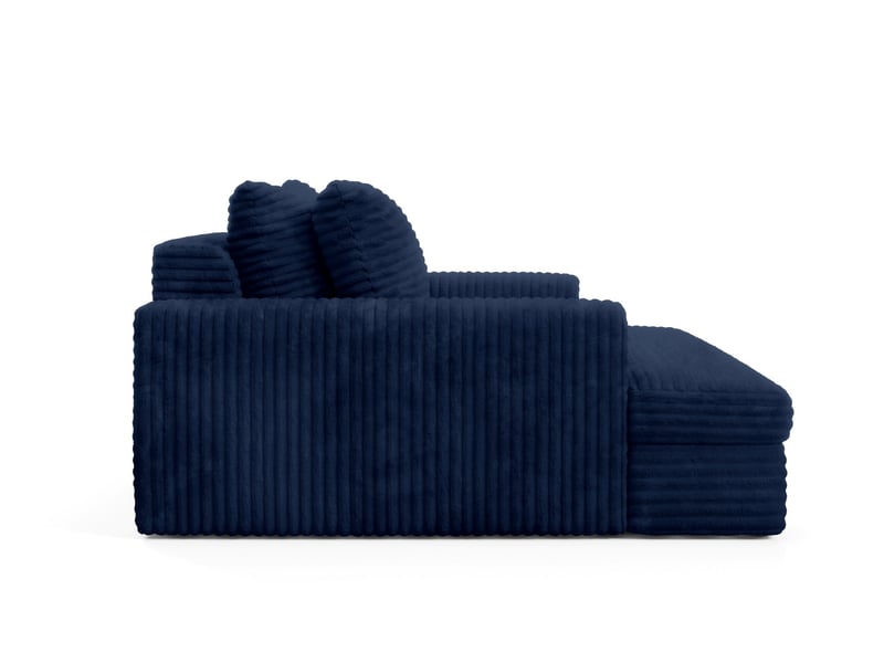  Canapé caldo tilia à confort élevé couleur : tilia bleu fonce  - Conforama E