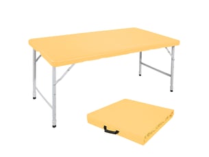 Pouf / repose pied <strong>MIVRAY </strong> <strong></strong> jaune