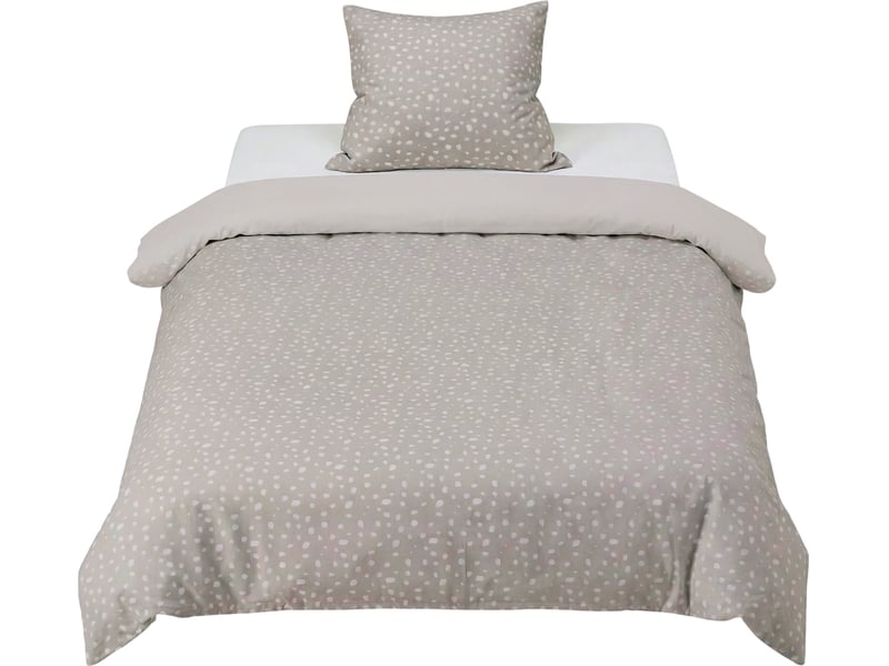 Parure de lit Housse + 1 taie 140x200 cm BRUME - Conforama B