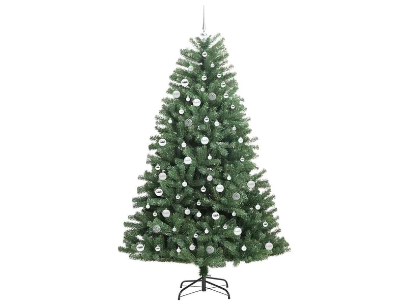  Sapin de noël, arbre de noël artificiel à branches articulées vert 210 cm cf61095  - Conforama D