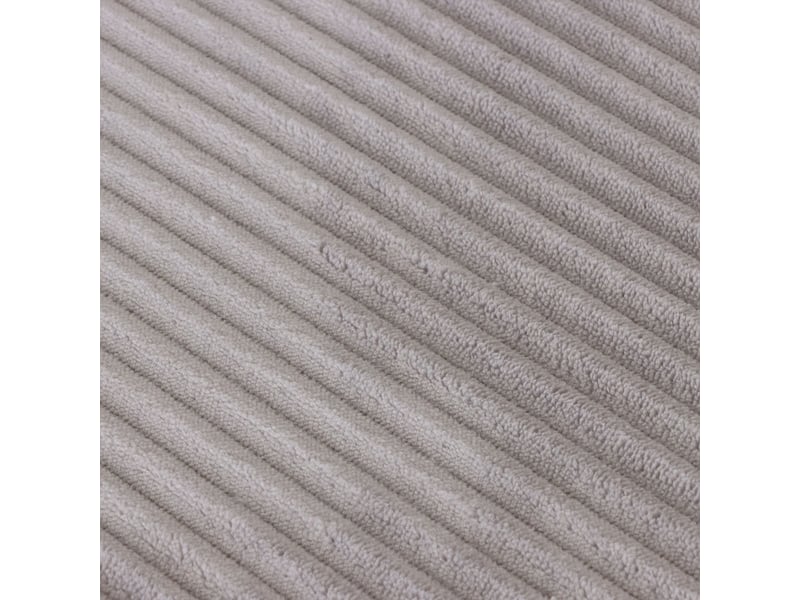  Pouf carré pratique décoratif 30 x 30 x 30 cm assise rembourrée élégante en velours côtelé beige 13_0017712  - Conforama C
