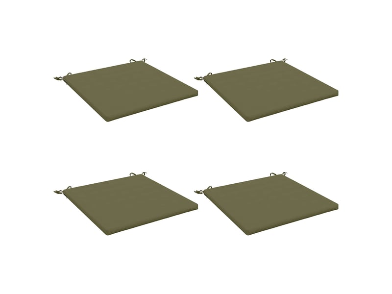  Lot de 4 coussins de siège, coussins d'assise soest 100 % polyester cf60186  - Conforama A