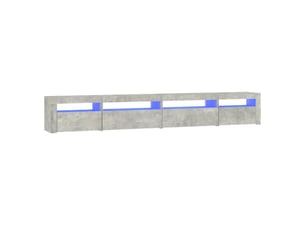 Meuble tv coloris gris 270 cm <strong></strong>  <strong></strong>