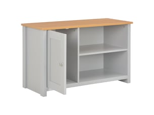 Meuble tv coloris gris 95 cm <strong></strong>  <strong></strong>