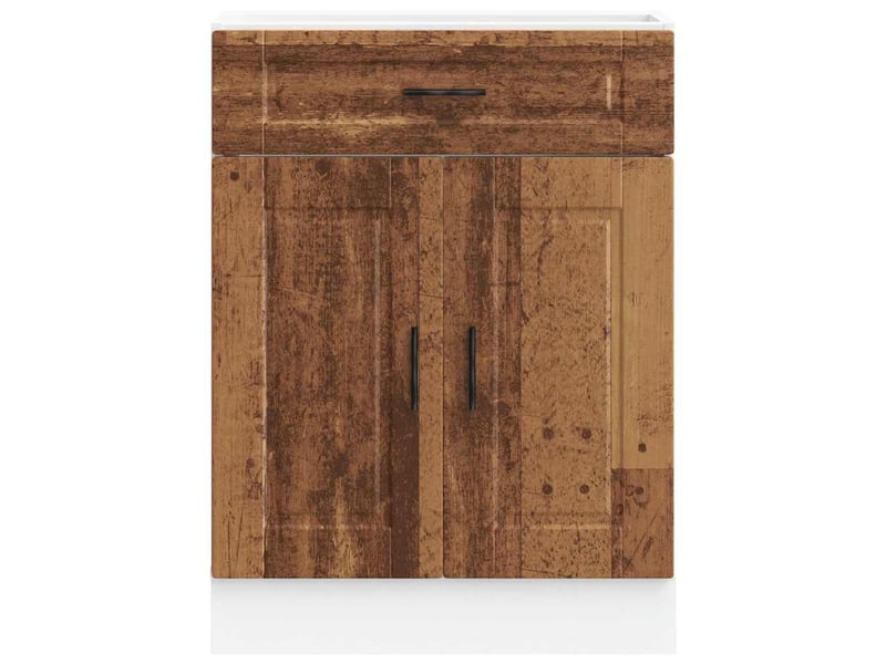 Meuble de rangement, armoire de cuisine porto vieux bois bois d'ingénierie shl5761 - Conforama D