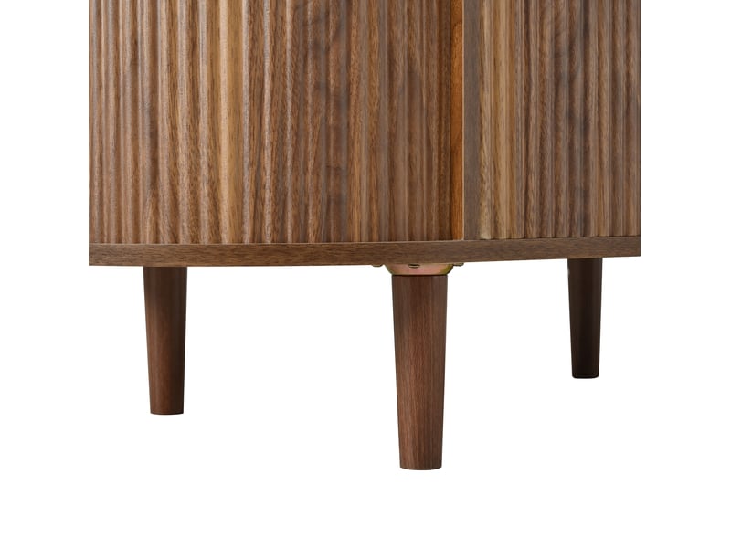  Table basse relevable avec 2 espaces de rangement, style vintage, pour salon, en mdf, couleur noyer, 100 × 48 × 53,5 cm  - Conforama E