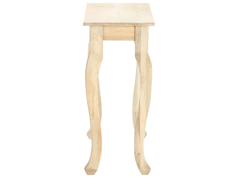  Table console, console meuble 110x35x77 cm en bois de manguier massif  - Conforama C