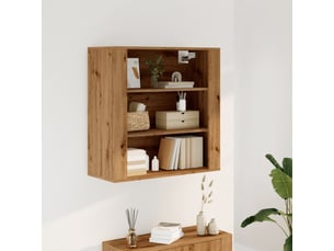 Armoire     <strong></strong> <strong></strong> coloris bois clair largeur 80 cm