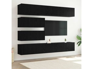 Meuble tv coloris noir 100 cm <strong></strong>  <strong></strong>