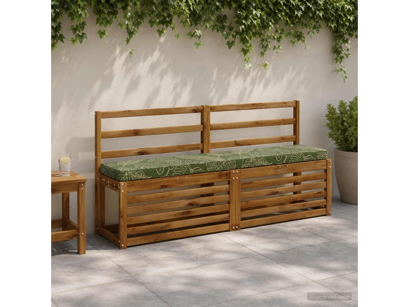 Lot de 2 coussins de banc, coussins d'assise vught 100 % polyester cf58386 - Conforama B