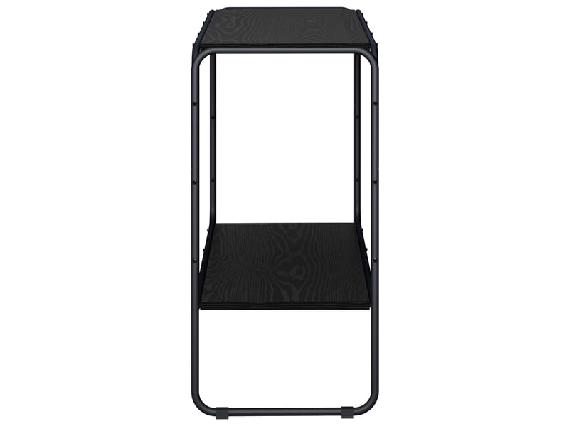  Buffet salon, buffet de rangement chêne noir 93.5x38x75 cm bois d'ingénierie  - Conforama D