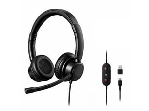 Casque filaire <strong>T'NB</strong> ACTIV200S - Noir