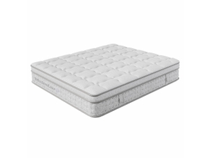 Matelas 140x190 cm <strong>COVREO </strong> <strong></strong> Ressorts ensachés + mousse soutien Medium épaisseur 25 cm
