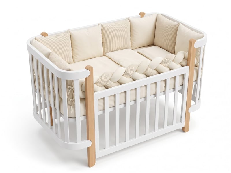  Yappy7in1 - ensemble de literie 7 en 1 - beige 4754010385843 - Conforama D