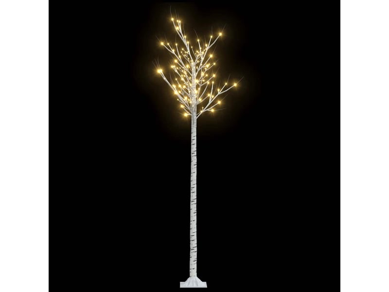  Sapin de noël, arbre de noël 200 led blanc chaud saule 2,2 m int et ext  - Conforama A