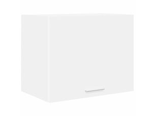 Meuble de rangement cuisine, armoire suspendue blanc 50x31x40cm bois d'ingénierie