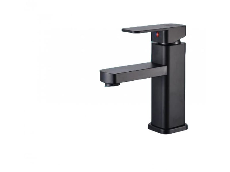  Robinet de salle de bain noir, mitigeur de lavabo, eau chaude et froide, robinet d'évier, convient pour toilettes, salle de bain XLH-ZLS-013698ZLS - Conforama A