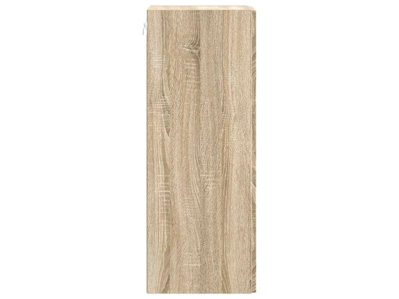  Armoire murale salon 33x34,5x90cm bois d'ingénierie chêne sonoma shl9839  - Conforama E