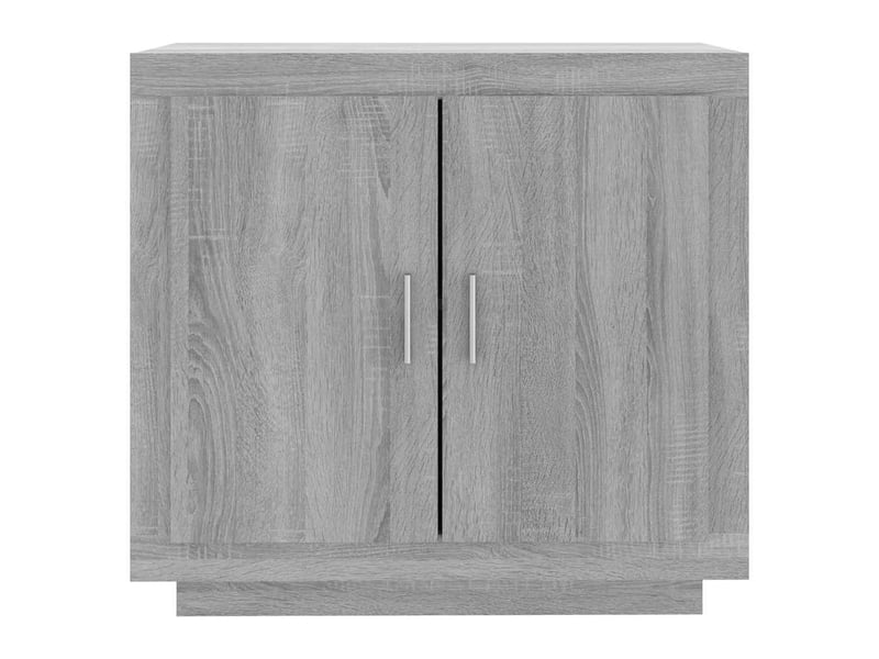  Buffet - bahut - meuble de rangement sonoma gris 80x40x75 cm bois d'ingénierie  - Conforama E
