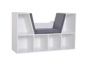 Bibliotheque coloris gris PANGIVO - 102 cm x 61 cm
