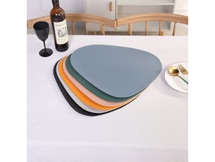 Lot de 6 sets de table antidérapants en pvc lavables – résistants à la chaleur – dimensions 34x41 cm – pour cuisines professionnelles