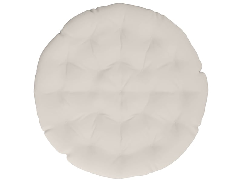 Coussin de chaise papasan, coussin d'assise vianen 100 % polyester blanc cf54224 - Conforama D