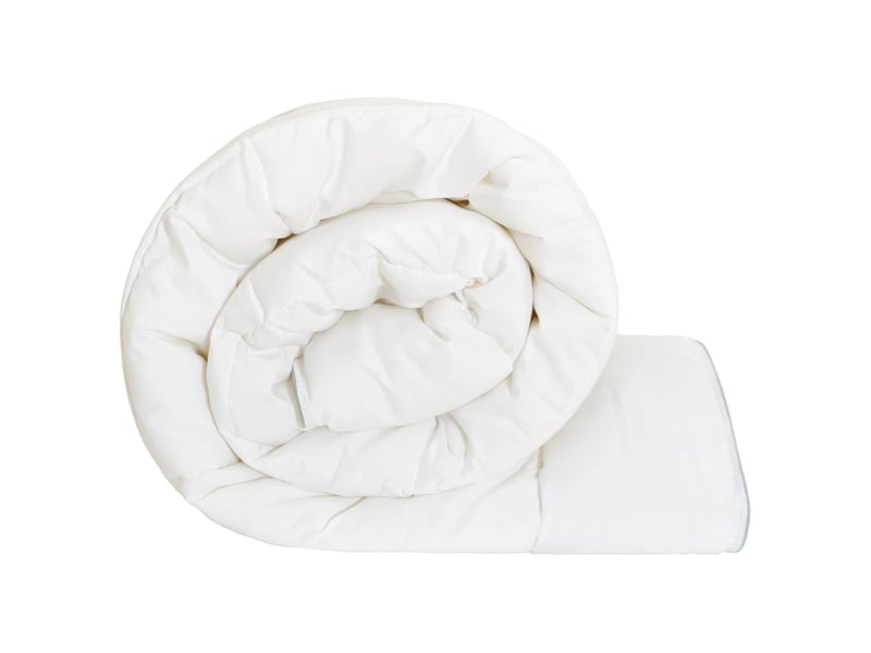  Couette - duvet 155x220 cm été 200 gsm laine australienne blanc  - Conforama E