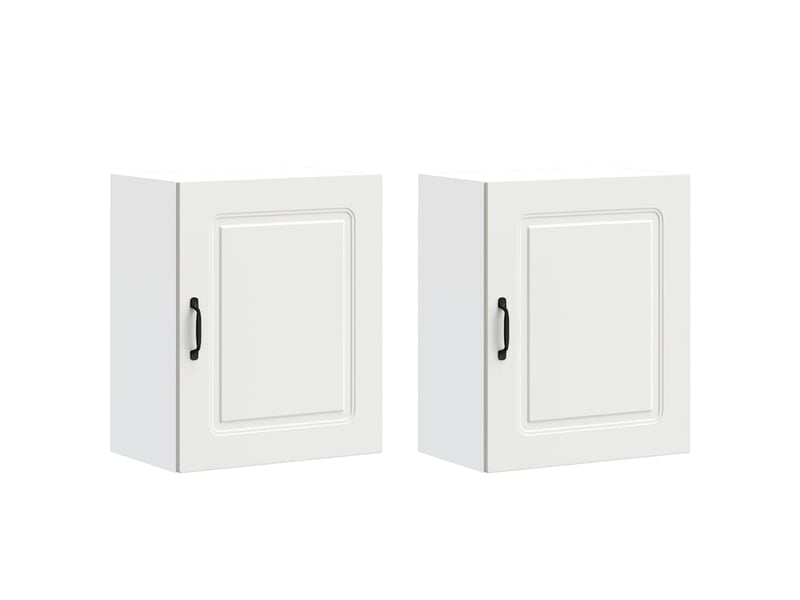 Meuble de rangement, armoires murales de cuisine kalmar blanc bois d'ingénierie - Conforama A