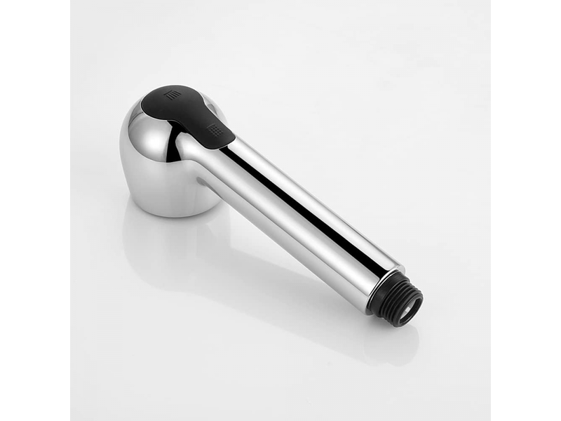  Pommeau de douche de rechange pour robinet de cuisine, 2 têtes de pulvérisation, chromé  - Conforama E