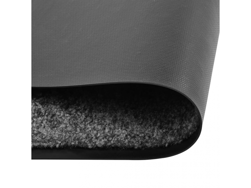  Paillasson lavable gris anthracite 40x60 cm - comfortxl 323415 - Conforama A