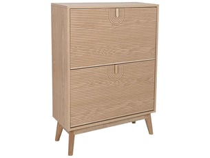Étagère à chaussures en bois marron 70x29x102 cm (h)