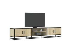 Meuble tv coloris marron 210 cm <strong></strong>  <strong></strong>