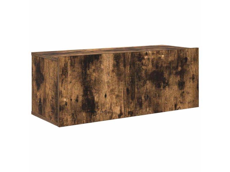  Ensemble de meubles tv 7 pcs chêne fumé bois d'ingénierie shl31452  - Conforama E