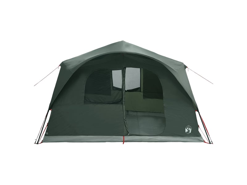 Tente instantanée, tente de camping 8 personne vert armée polyester et acier - Conforama D