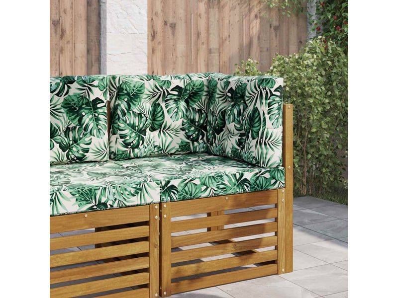  Coussin de canapé d'extérieur, coussin de chaise polyester motif feuilles cf54111  - Conforama B