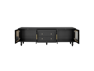 Meuble tv coloris bicolore 175 cm   