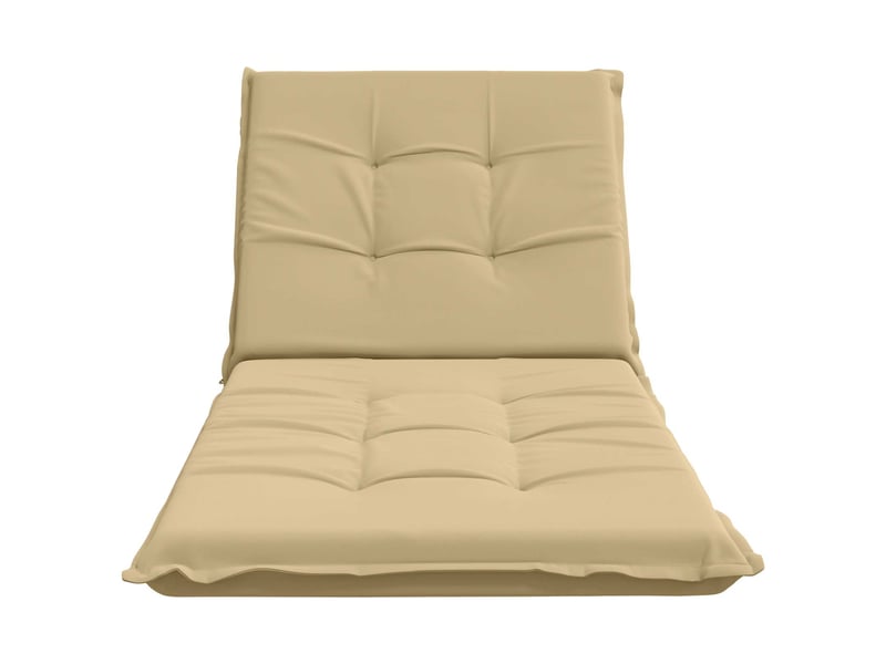 Coussin de transat, coussin pour bain de soleil gemert 100 % polyester beige 190 x 70 x 9 cm cf56108  - Conforama D