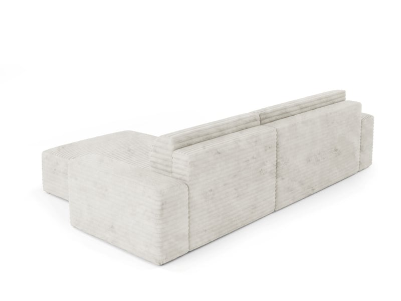  Canapé d’angle coco l avec fonction de couchage couleur : tilia 1  - Conforama E