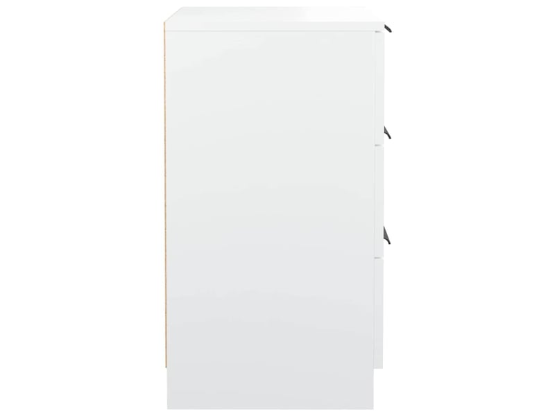 Table de chevet - cabinet de chevet - table de nuit blanc 40x36x65 cm - Conforama E