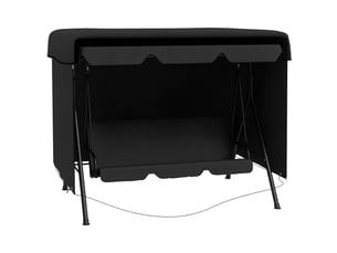 Housse de protection pour balancelle 215 x 155 x 150 cm, polyéthylène 100 gm² imperméable, anti-uv, cordons de serrage, entretien facile