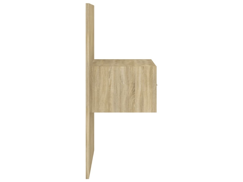 Tête de lit - armoire de tête de lit - avec chevets chêne sonoma bois d'ingénierie fr10676  - Conforama E
