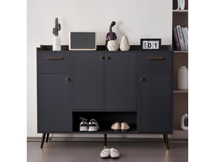 Meuble à chaussures 15 paire(s)  SOGEU   coloris noir