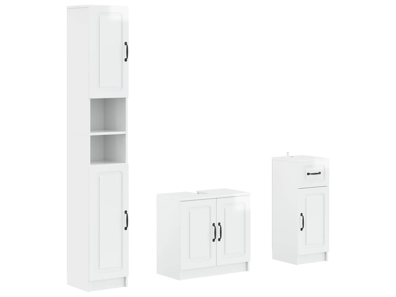  Ensemble de meuble de salle de bain 3 pièces utrecht cf63503  - Conforama A