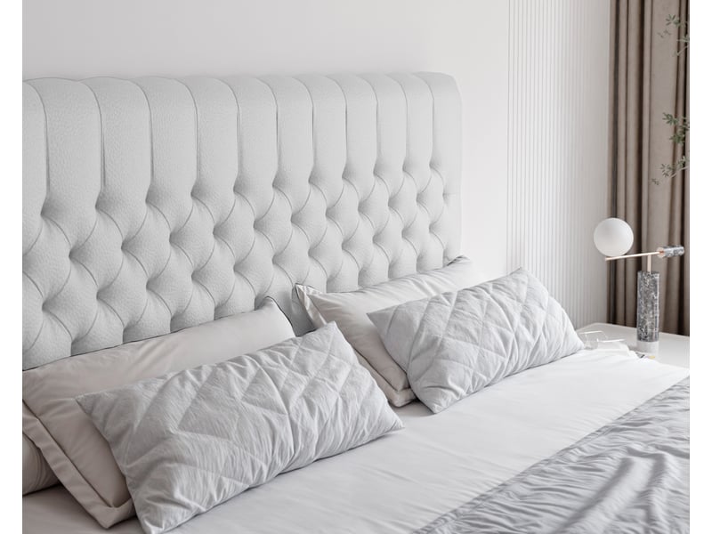  Lit adulte alba - 160x200 cm - matelas ressorts + surmatelas - coffre de rangement - éco-cuir résistant blanc ALBA - Conforama D